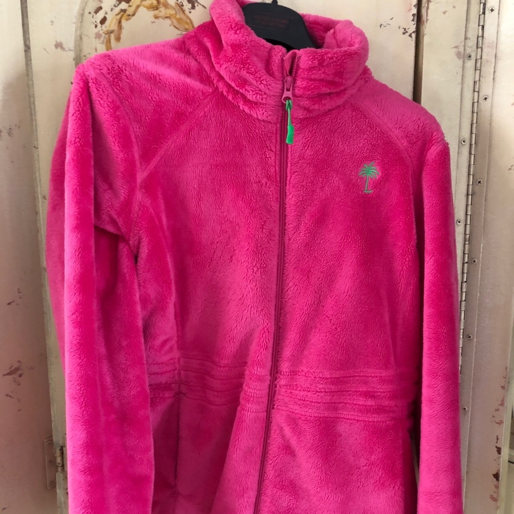Lilly Pulitzer fleece zip up